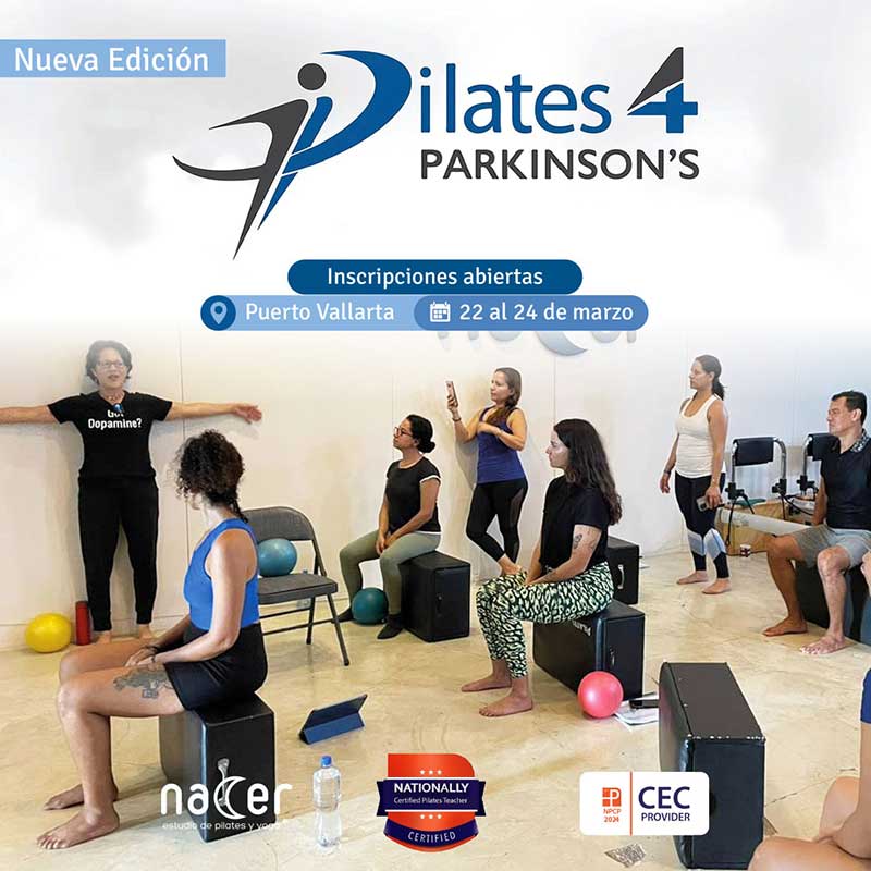 Pilates for parkinson. Pilates para tratar el parkinson, curso de Pilates